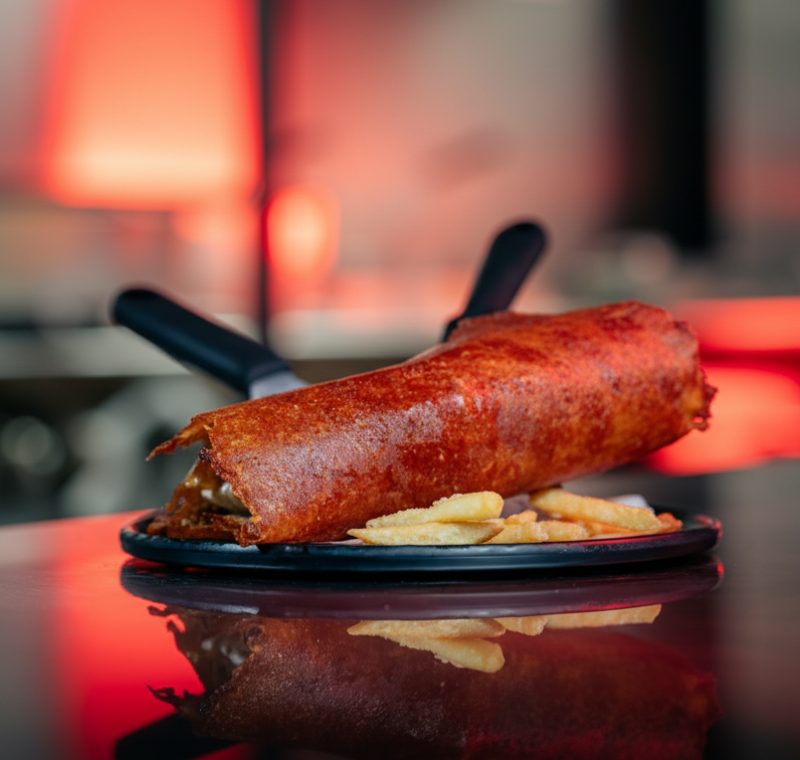 Burrito Cheesy Pollo Marinato